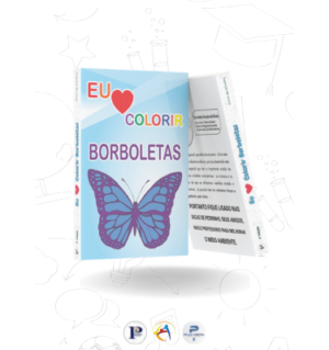 Livro digital Eu Amo Colorir Borboletas