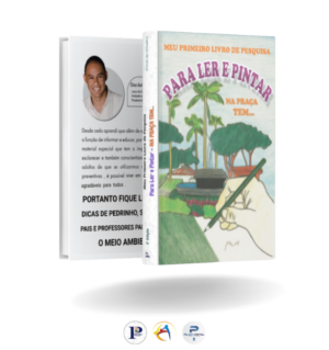Livro de Pesquisas para Ler e Pintar , Na Praça Tem!